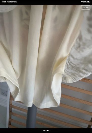 dress Bnwt cream lace mini dress grace & mila size small 10