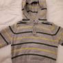 Baby 3-6M Knitted Hooded Jumper Image 6
