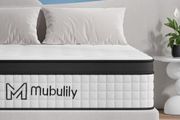 Double Mattress 10 Inch Hybrid Memory Foam Mattresses 4FT6, 7 Zone Orthopedic Double Mattresses, Pocket Spring Medium Firm Hypoallergenic Fabric, with Motion Isolation, with OEKO TEX(135x190x25cm)