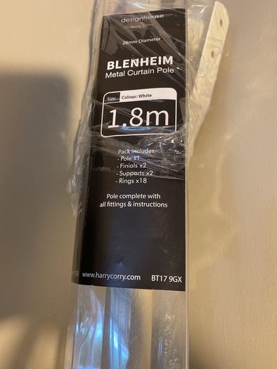 Curtain pole