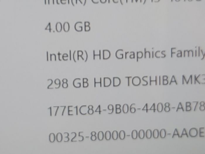 Lenovo 15.6 inch Laptop, Intel Core i3-4010U CPU, 1.7GHz, 4GB Ram, 250GB HDD, Windows 10, Microsoft Edge, Chrome and VLC