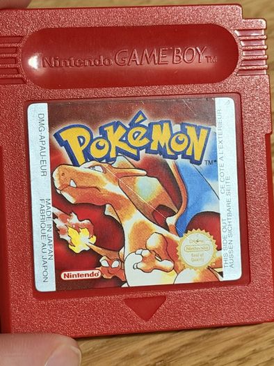 Pokemon Red for the Nintendo Game Boy - Complete in Box, New Battery