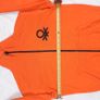 United Colors of Benetton Bright Orange Logo Track Jacket Slim Fit Junior 8UK/36EU/150cm Image 10