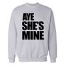 He's Mine She's Mine Couple Love Sweatshirts Image 3