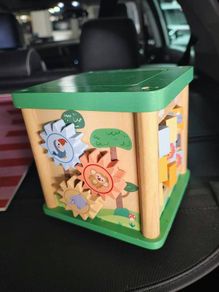 Toddler activity cube