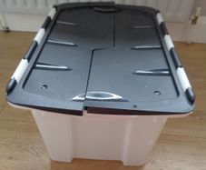Large Flip Top Storage Tote Container for Sale