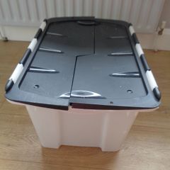 Large Flip Top Storage Tote Container for Sale