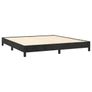 Bed Frame without Mattress Black 180x200 cm Super King Super King Velvet Image 2