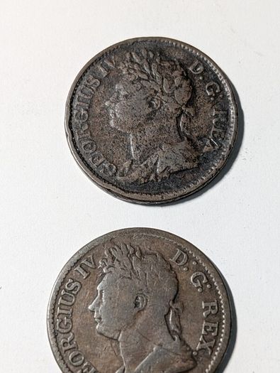 George 4th Irish Halfpennies