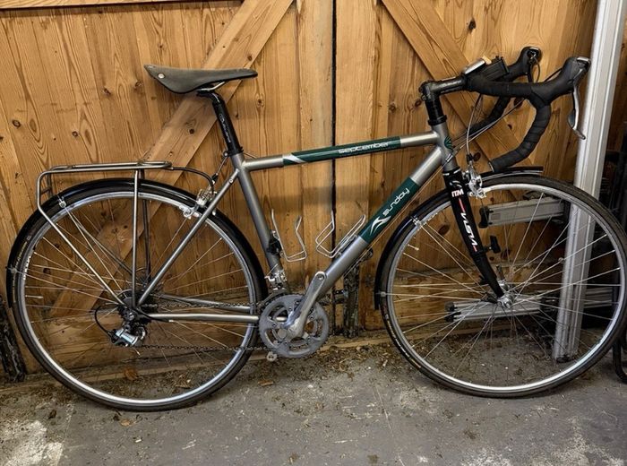 Titanium Road/Touring Bike With Shimano Ultegra Chainset