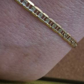 9k gold necklace