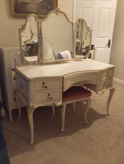 Louis XVI style french furniture.