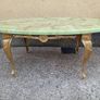 1970s Brass Framed Onyx Effect Tables Image 3