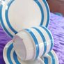 Carrigaline Blue and White Stripe Tableware Image 6