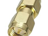 SMA Male Plug to SMA Male Plug Connector