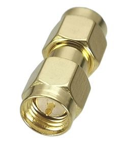 SMA Male Plug to SMA Male Plug Connector