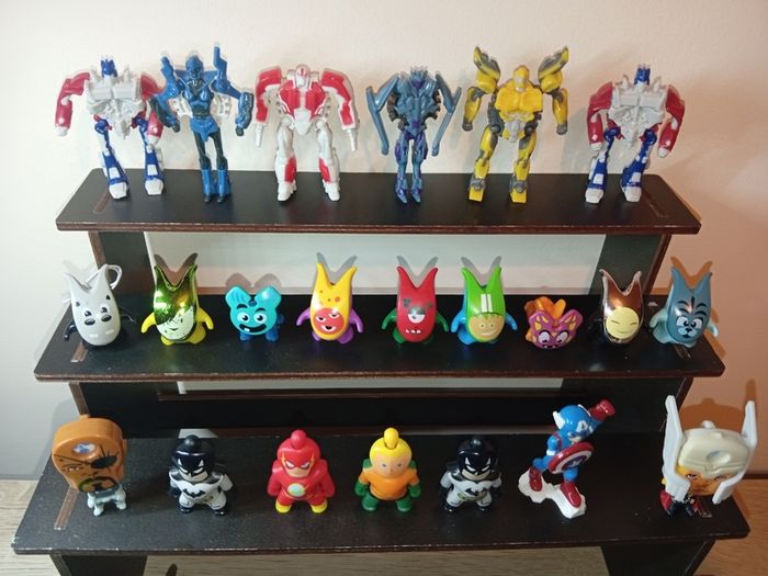 Collection Of Kinder Suprise Figures Some Vintage Most Recent