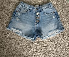 Zara denim shorts (9/134)