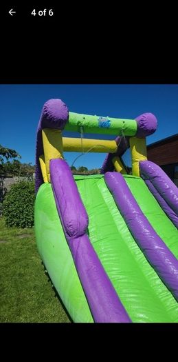 flatable waterslide