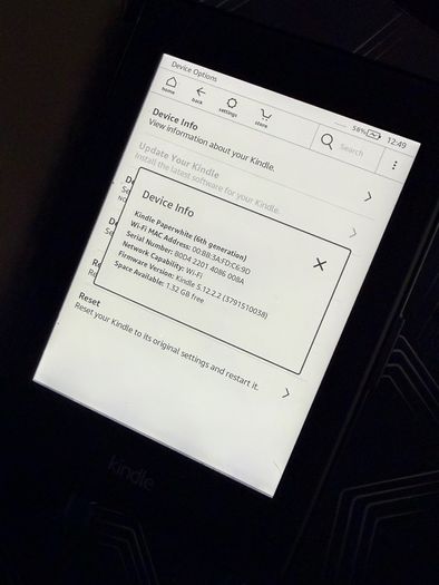 Amazon Kindle Paperwhite