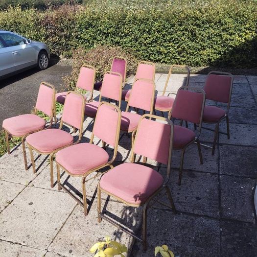 metal framed chairs