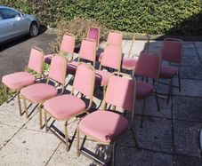 metal framed chairs