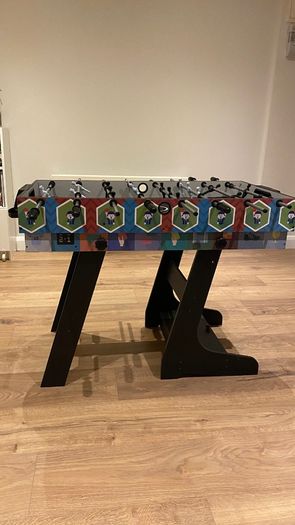 Multigame wooden play table