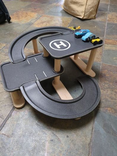Plan Toys Race n Play parking garage