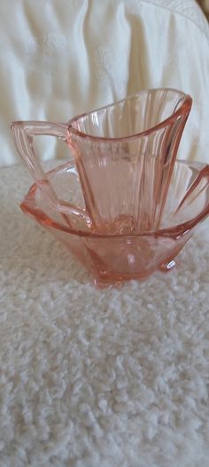 Milkjug and suger bowl art deco