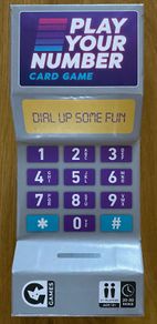 Play Your Numbers Card Game