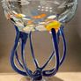 Beautiful, colorful vintage crystal piece with a unique design. Image 2