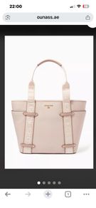 MK Michael Kors leather travel shopping bag rose colour pink