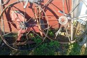 wagon cart wheels 4ft
