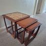 G plan Astro tiled nest of tables Image 10