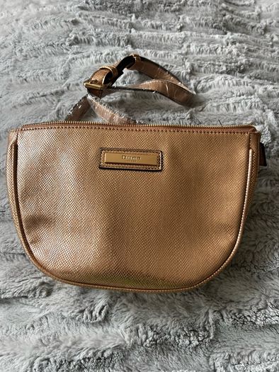 Dune Gold Snake Skin Waist Belt Bag New