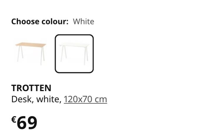 Desk - Ikea
