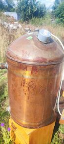 Copper Hot Water Tank