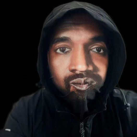 New 3D Printed Kanye Mask Elastic Mesh Full Face Mask for Men Women Cosplay Headwear Hip Hop Fashion Balaclava Hood Hat Headgear