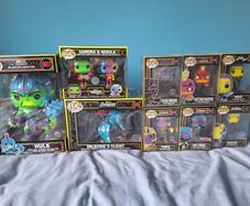 Funko Pops Avengers Infinity War and End Game