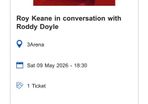 An evening with Roy Keane