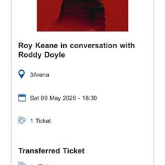 An evening with Roy Keane
