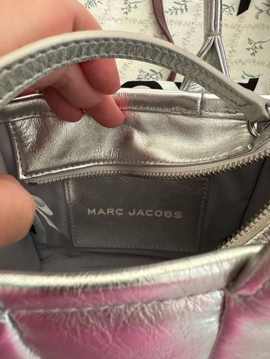 Marc Jacob mini silver bag
