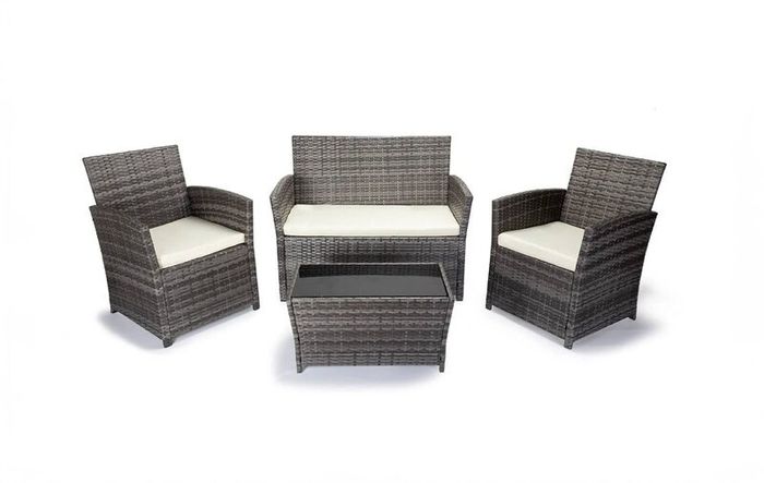 Lakeside 4 Seater Garden Furniture Set with Table