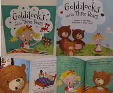 Goldilocks And The Three Bears Classic Fairytale story book
