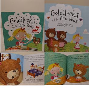 Goldilocks And The Three Bears Classic Fairytale story book