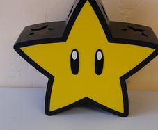 Super Mario Star Night Light Lamp Nintendo