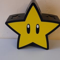 Super Mario Star Night Light Lamp Nintendo
