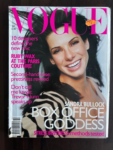 British Vogue Magazines 1996 Priced Individually