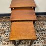 Set of Three Antique Nesting Tables , Early 20th Century Image 6