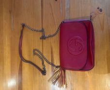 Red Crossbody Handbag